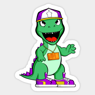 DinoMike Sticker